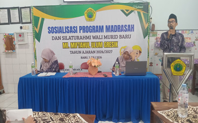 Sosialisasi Program Madrasah dan Silaturahmi Wali Murid Baru MI Miftahul Ulum Gresik Tahun Ajaran 2026/2027 Berlangsung Hangat dan Penuh Kekeluargaan